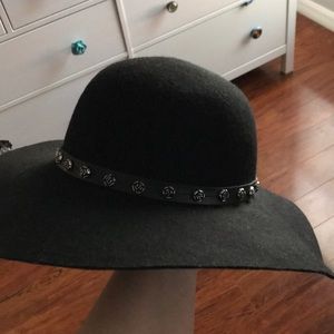 Betsey Johnson Black Hat